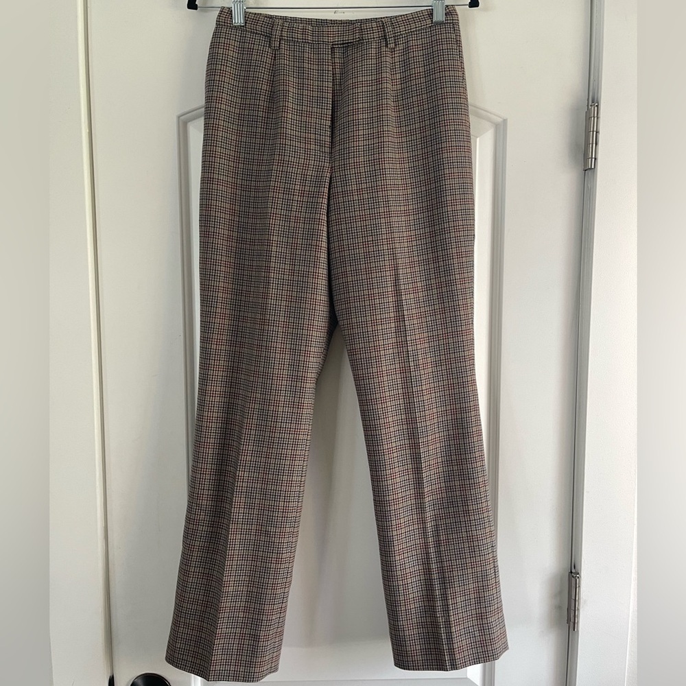 Gorgeous Pendleton Plaid Wool Trouser - 4